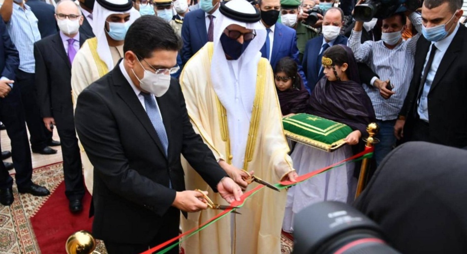 وزير الخارجية المغربية.. افتتاح قنصلية الإمارات بالعيون له دلالات سياسية وقانونية وزير الخارجية المغربية.. افتتاح قنصلية الإمارات بالعيون له دلالات سياسية وقانونية