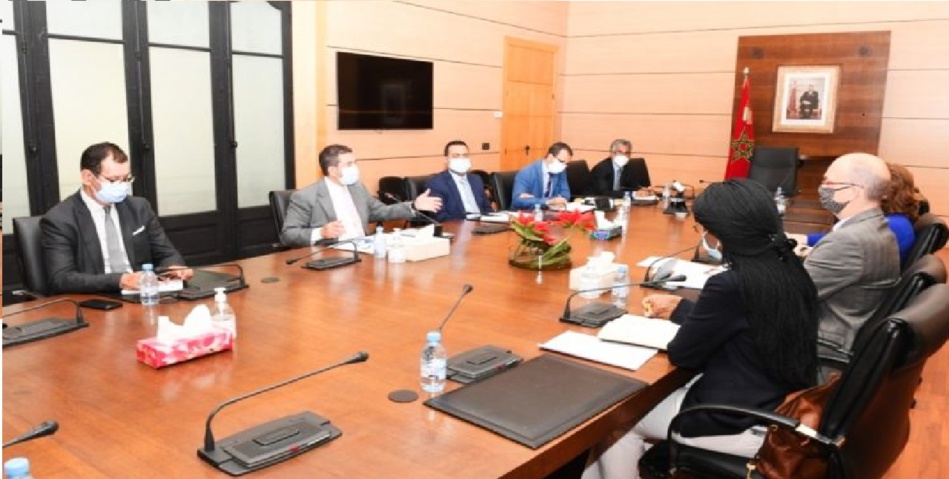 اجتماع أمزازي ومدير العمليات بالبنك الدولي حول برنامج دعم قطاع التربية الوطنية اجتماع أمزازي ومدير العمليات بالبنك الدولي حول برنامج دعم قطاع التربية الوطنية