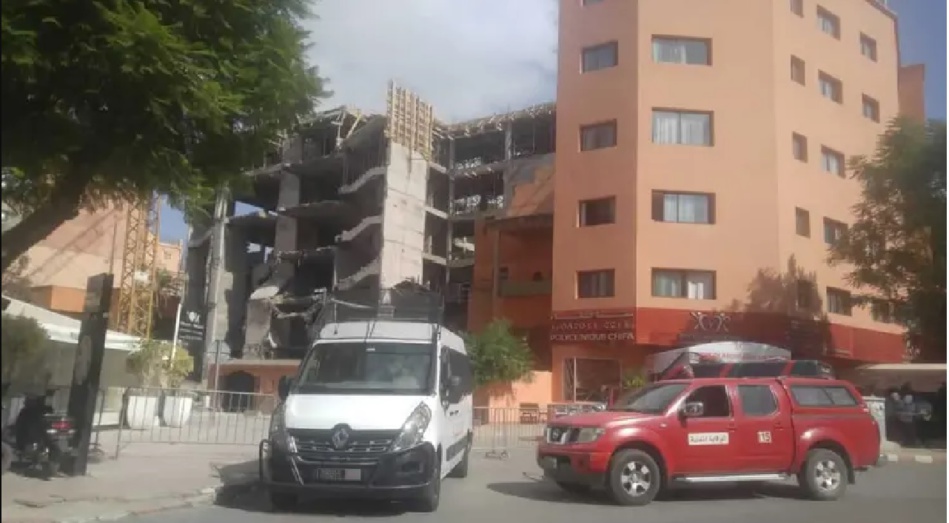 متابعة المتورطين في انهيار عمارة بمراكش في حالة إعتقال متابعة المتورطين في انهيار عمارة بمراكش في حالة إعتقال