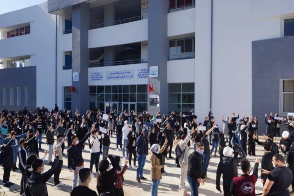 اضراب يشل حركة المدارس الوطنية التطبيقية بالمغرب اضراب يشل حركة المدارس الوطنية التطبيقية بالمغرب