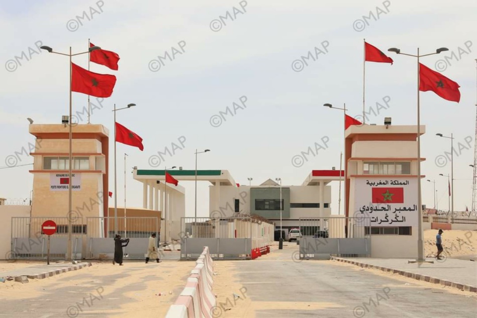 معبر الكركرات أصبح مؤمنا بشكل كامل معبر الكركرات أصبح مؤمنا بشكل كامل