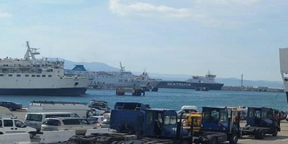 مصرع شرطي بميناء طنجة مصرع شرطي بميناء طنجة