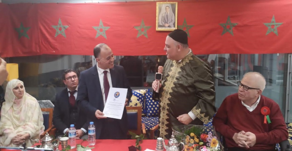 احتفال الجالية المغربية بعيد الاستقلال وذكرى المسيرة الخضراء احتفال الجالية المغربية بعيد الاستقلال وذكرى المسيرة الخضراء