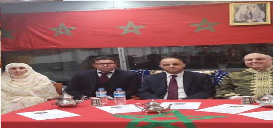 احتفال الجالية المغربية بعيد الاستقلال وذكرى المسيرة الخضراء