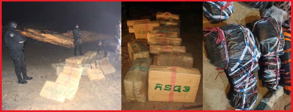 ضبط حوالي طنين من مخدر الشيرا بالعيون ضبط حوالي طنين من مخدر الشيرا بالعيون