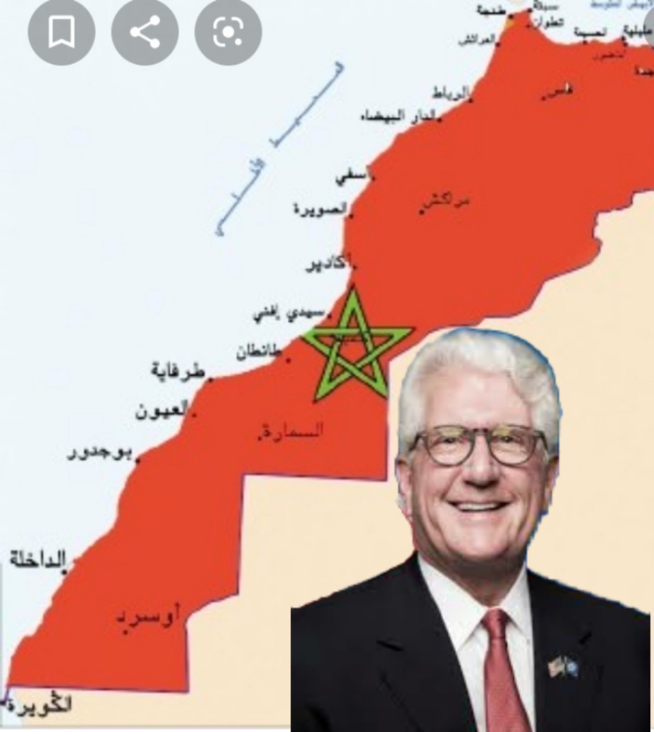رسميا.. اعتماد خريطة المغرب بصحرائه لدى الولايات المتحدة رسميا.. اعتماد خريطة المغرب بصحرائه لدى الولايات المتحدة