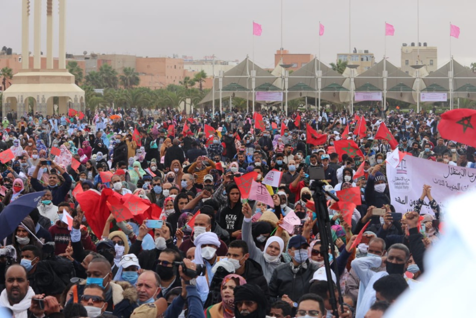 مهرجان خطابي لحزب الاستقلال بالعيون تأييدا للقرار الأمريكي الداعم للوحدة الترابية للمملكة + فيديو