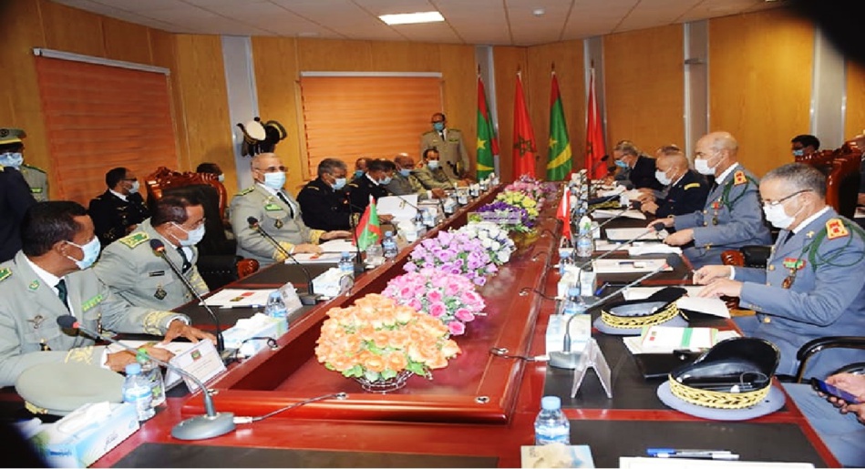 إنعقاد الإجتماع الثاني للجنة العسكرية المشتركة الموريتانية - المغربية بنواكشوط