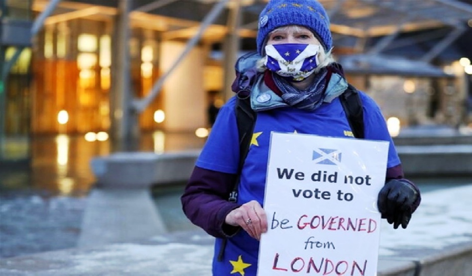 بريطانيا تُوَدِّعْ الاتحاد الأوروبي بريطانيا تُوَدِّعْ الاتحاد الأوروبي