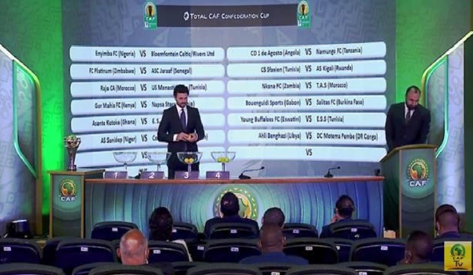 إعفاء فريق نهضة بركان في قرعة كأس الكاف والأندية المغربية تتعرف على منافسيها