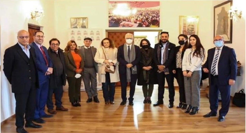 ممثلو تنسيقية الأحزاب السياسية المغربية بالخارج في ضيافة حزب الاستقلال ممثلو تنسيقية الأحزاب السياسية المغربية بالخارج في ضيافة حزب الاستقلال