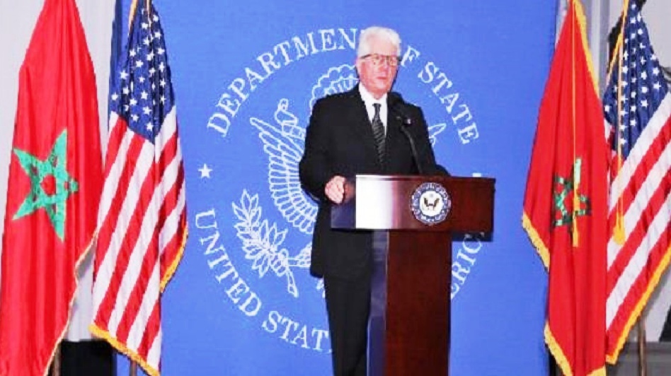 السفير الأمريكي بالمغرب في خطاب وداعه: الاعتراف بمغربية الصحراء «تطور طبيعي» في موقف «الإدارات الأمريكية» السفير الأمريكي بالمغرب في خطاب وداعه: الاعتراف بمغربية الصحراء «تطور طبيعي» في موقف «الإدارات الأمريكية»