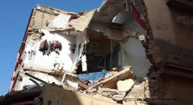إحصاء المتضررين من شبح انهيار المنازل الآيلة للسقوط بالحي المحمدي