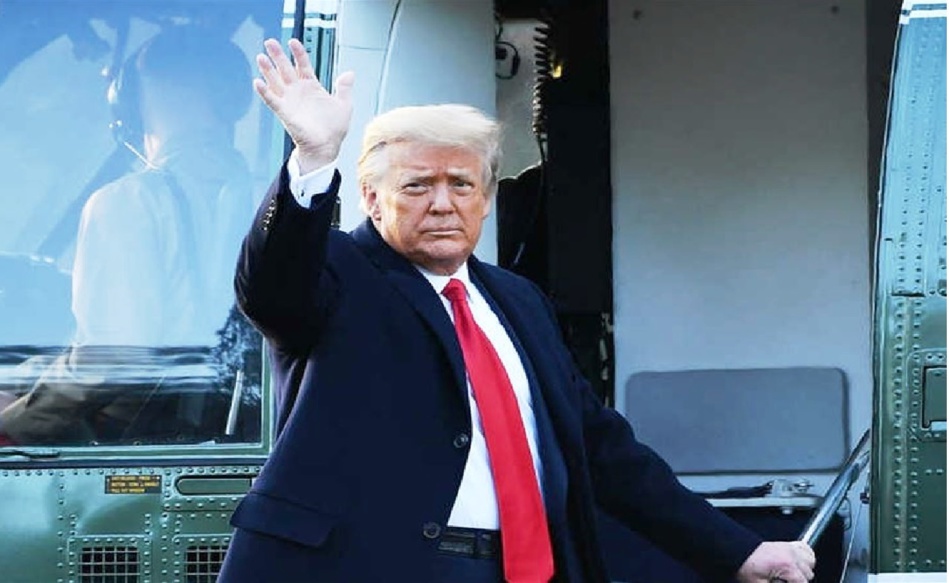 هذا أوّل تعليق لـ «ترامب» بعد مغادرته هذا أوّل تعليق لـ «ترامب» بعد مغادرته