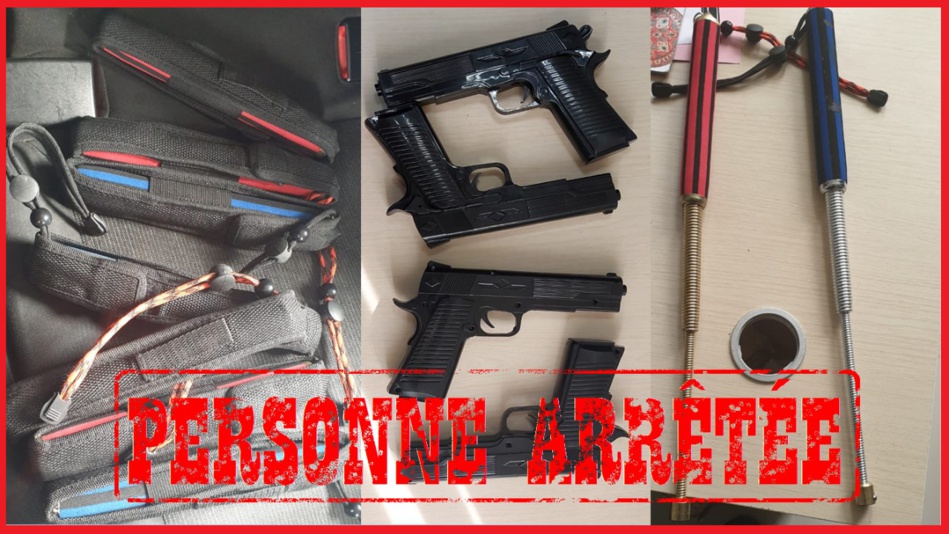 توقيف شخص يروج عصي كهربائية صاعقة بسلا توقيف شخص يروج عصي كهربائية صاعقة بسلا