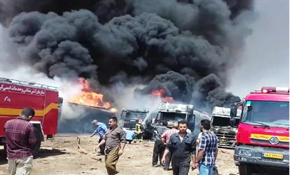 قتيلان وجرحى.. «إنفجار غازي مروّع» بـ«إيران» قتيلان وجرحى.. «إنفجار غازي مروّع» بـ«إيران»