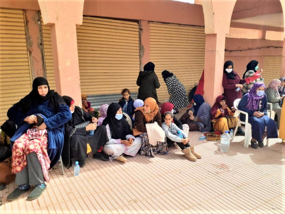 سلاليو آيت بولمان بزاكورة يرفضون سلب أرضهم بطرق ملتوية سلاليو آيت بولمان بزاكورة يرفضون سلب أرضهم بطرق ملتوية