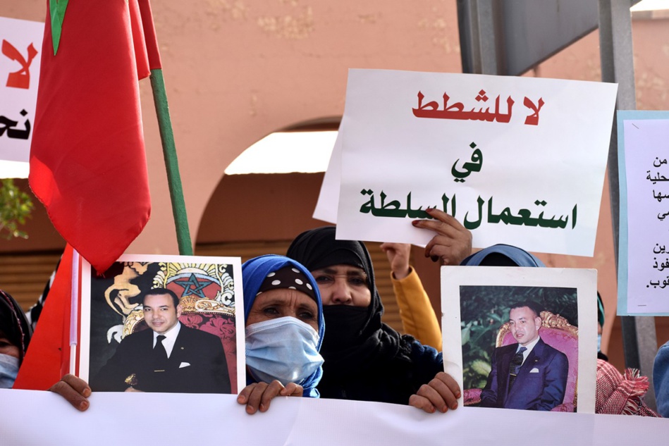 سلاليو آيت بولمان بزاكورة يرفضون سلب أرضهم بطرق ملتوية سلاليو آيت بولمان بزاكورة يرفضون سلب أرضهم بطرق ملتوية