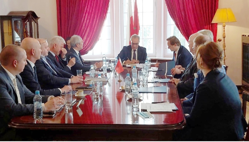 مجموعات صناعية بولونية كبيرة تؤكد عزمها الاستثمار في المملكة المغربية مجموعات صناعية بولونية كبيرة تؤكد عزمها الاستثمار في المملكة المغربية