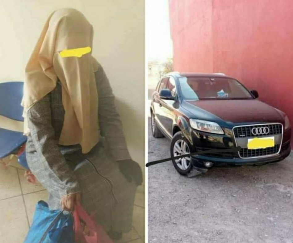 توقيف سيدة تملك سيارة فاخرة تمتهن حرفة التسول ضواحي أكادير توقيف سيدة تملك سيارة فاخرة تمتهن حرفة التسول ضواحي أكادير
