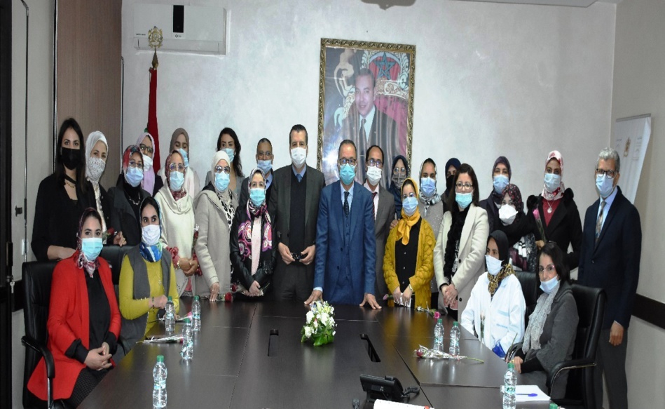 حفل تكريم نساء مؤسسة الحسن الثاني للنهوض بالأعمال الاجتماعية لفائدة العاملين بالقطاع العمومي للصحة بمناسبة 8 مارس 2021 حفل تكريم نساء مؤسسة الحسن الثاني للنهوض بالأعمال الاجتماعية لفائدة العاملين بالقطاع العمومي للصحة بمناسبة 8 مارس 2021