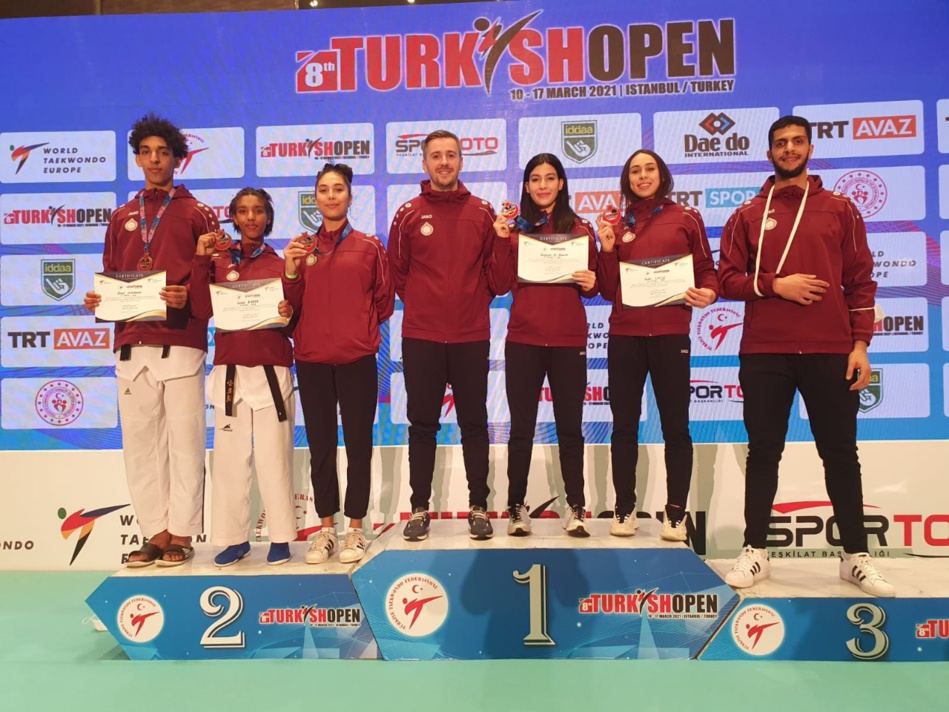 في أول مشاركة له التايكواندو المغربي يتربع على عرش بطولة تركيا المفتوحة في أول مشاركة له التايكواندو المغربي يتربع على عرش بطولة تركيا المفتوحة