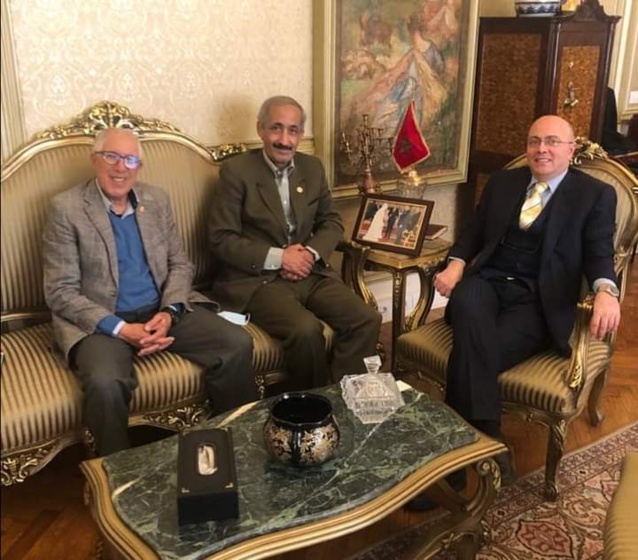 سفير المغرب بالقاهرة يحتفي بالمنتخب الوطني للدراجات بعد حصده 18 ميدالية سفير المغرب بالقاهرة يحتفي بالمنتخب الوطني للدراجات بعد حصده 18 ميدالية