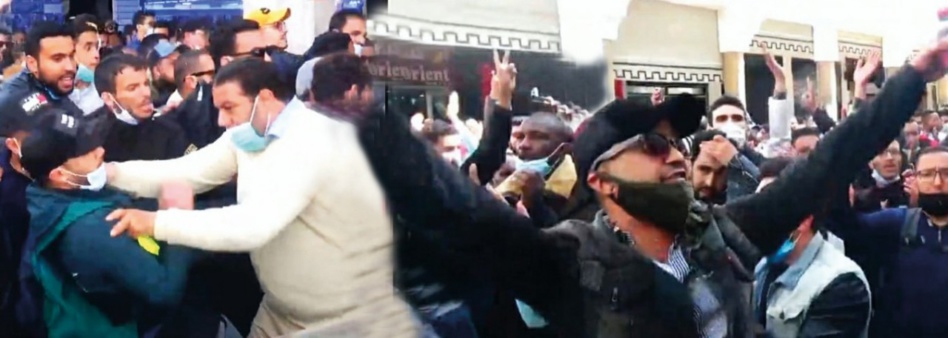 «الزرواطة» والغرامة والاحتجاز للأساتذة المتعاقدين في مسيرات الرباط «الزرواطة» والغرامة والاحتجاز للأساتذة المتعاقدين في مسيرات الرباط