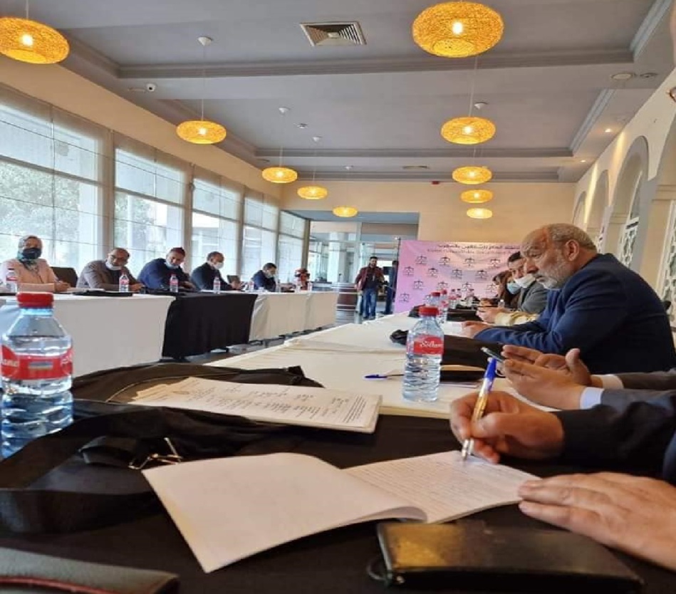 الاتحاد العام للشغالين بالمغرب يؤكد من فاس مواقفه الثابتة والمشرفة من قضايا الشغيلة ومن التراجعات التي تشهدها الساحة النقابية الوطنية على مستوى الحقوق والحريات الاتحاد العام للشغالين بالمغرب يؤكد من فاس مواقفه الثابتة والمشرفة من قضايا الشغيلة ومن التراجعات التي تشهدها الساحة النقابية الوطنية على مستوى الحقوق والحريات