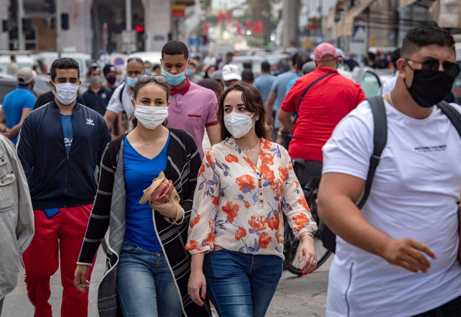 حملات أمنية مشددة بشوارع البيضاء ضد مخالفي ارتداء الكمامة