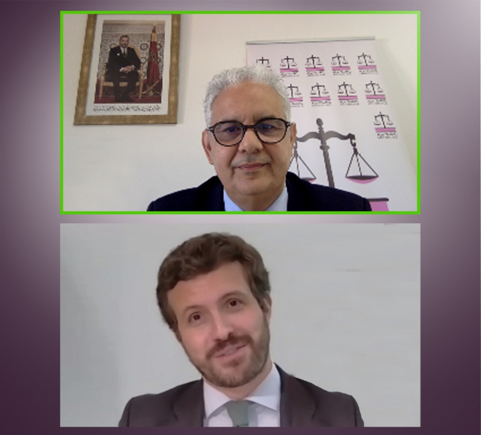 تصريح الأمين العام لحزب الاستقلال عقب إجتماع عن بعد مع رئيس الحزب الشعبي الإسباني تصريح الأمين العام لحزب الاستقلال عقب إجتماع عن بعد مع رئيس الحزب الشعبي الإسباني