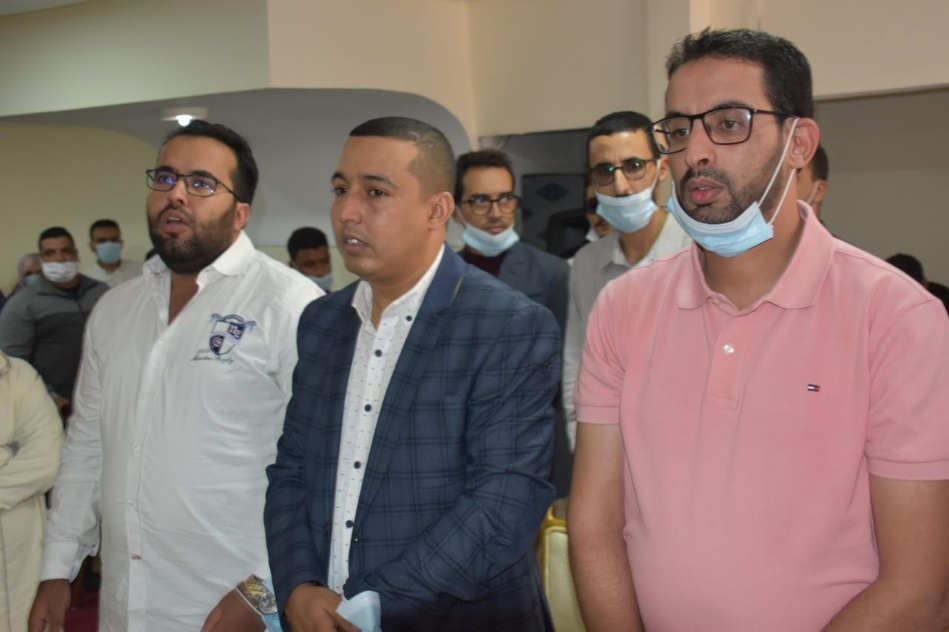 في اللقاء التكويني للشبيبة الاستقلالية المنظم بالسمارة في اللقاء التكويني للشبيبة الاستقلالية المنظم بالسمارة