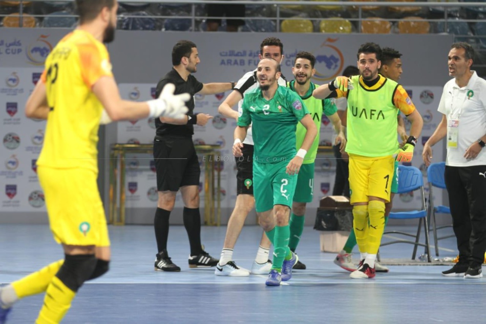 لأول مرة في تاريخه.. المنتخب المغربي يتوج بـ"كأس العرب داخل الصالات" لأول مرة في تاريخه.. المنتخب المغربي يتوج بـ"كأس العرب داخل الصالات"
