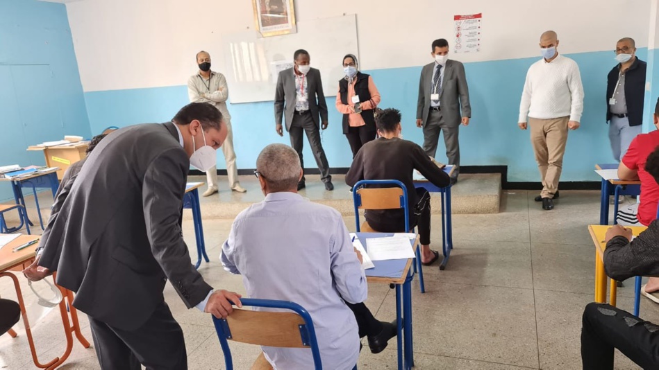 مدير الأكاديمية الجهوية للتربية والتكوين بالدار البيضاء الكبرى في زيارة للسجن المحلي عين السبع مدير الأكاديمية الجهوية للتربية والتكوين بالدار البيضاء الكبرى في زيارة للسجن المحلي عين السبع