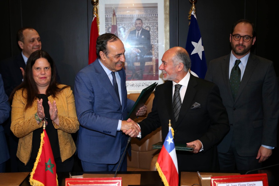 الشيلي تشيد بمجهودات المملكة المغربية في مجال الهجرة الشيلي تشيد بمجهودات المملكة المغربية في مجال الهجرة