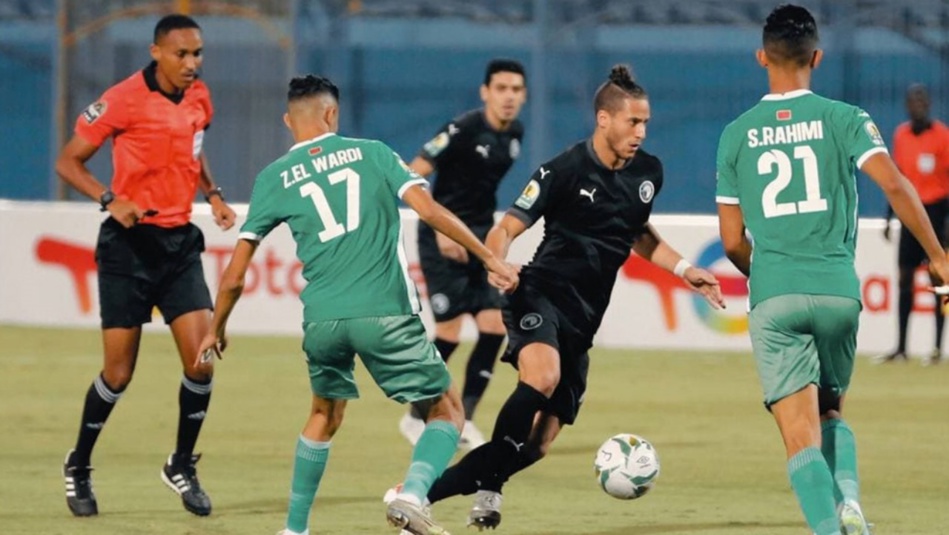 الرجاء ينهي ذهاب نصف نهائي كأس الكنفدرالية الإفريقية أمام بيراميدس المصري بلا غالب ولا مغلوب