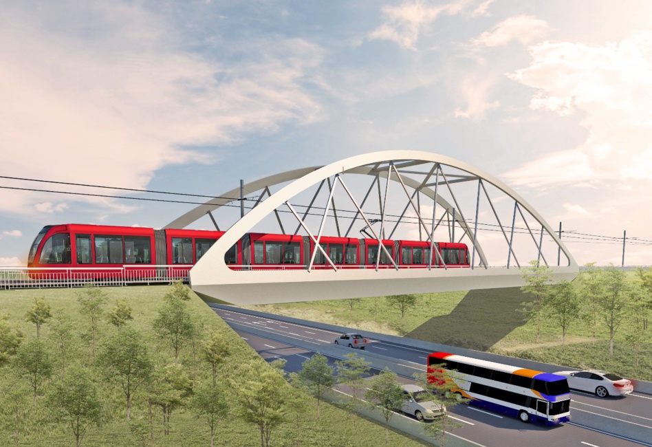 انطلاقة أشغال تثبيت الجسر المقوس للخط الرابع لـ"طرامواي" بشارع أولاد زيان بالدار البيضاء انطلاقة أشغال تثبيت الجسر المقوس للخط الرابع لـ"طرامواي" بشارع أولاد زيان بالدار البيضاء