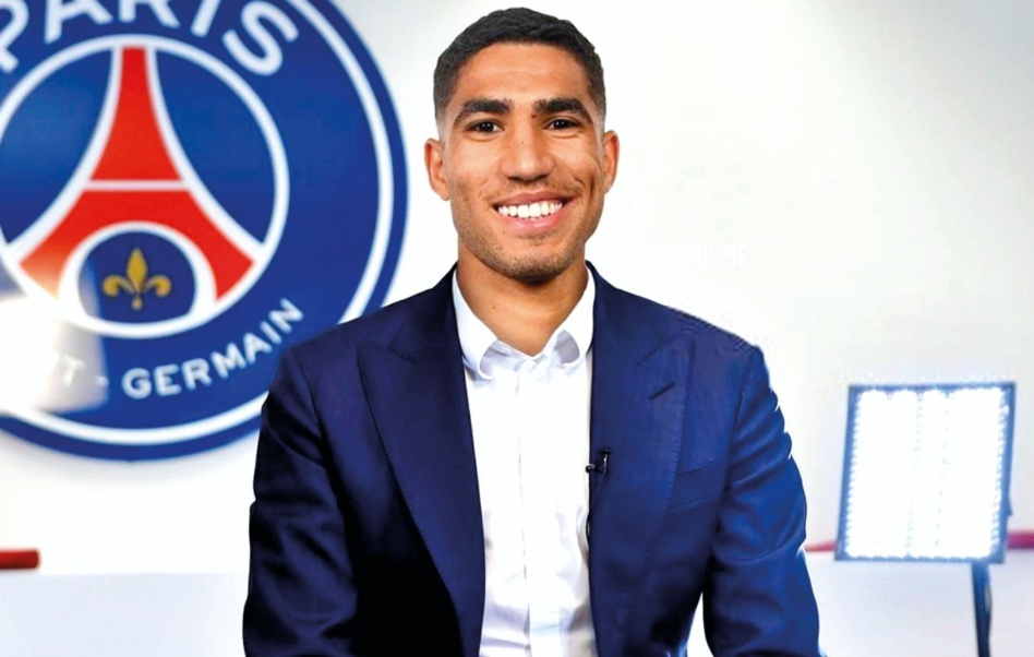 اللاعب الدولي أشرف حكيمي