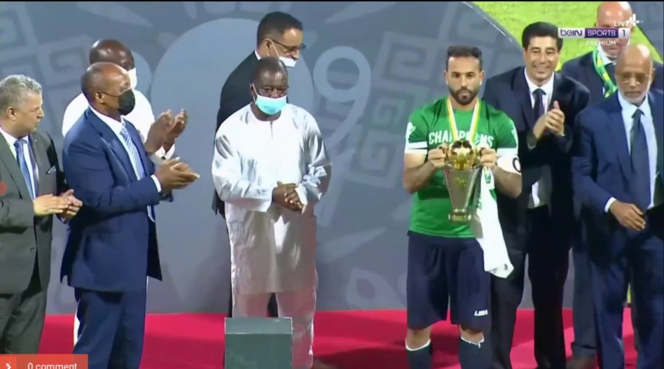 بالعلامة الكاملة.. الرجاء يتوج بكأس الكاف الثالثة في تاريخه بالعلامة الكاملة.. الرجاء يتوج بكأس الكاف الثالثة في تاريخه