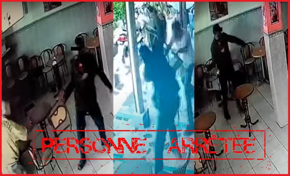 أمن سلا يتفاعل مع مقطع فيديو متداول يوثق هجوم شخص على مقهى وتعريض سلامة الناس للخطر أمن سلا يتفاعل مع مقطع فيديو متداول يوثق هجوم شخص على مقهى وتعريض سلامة الناس للخطر