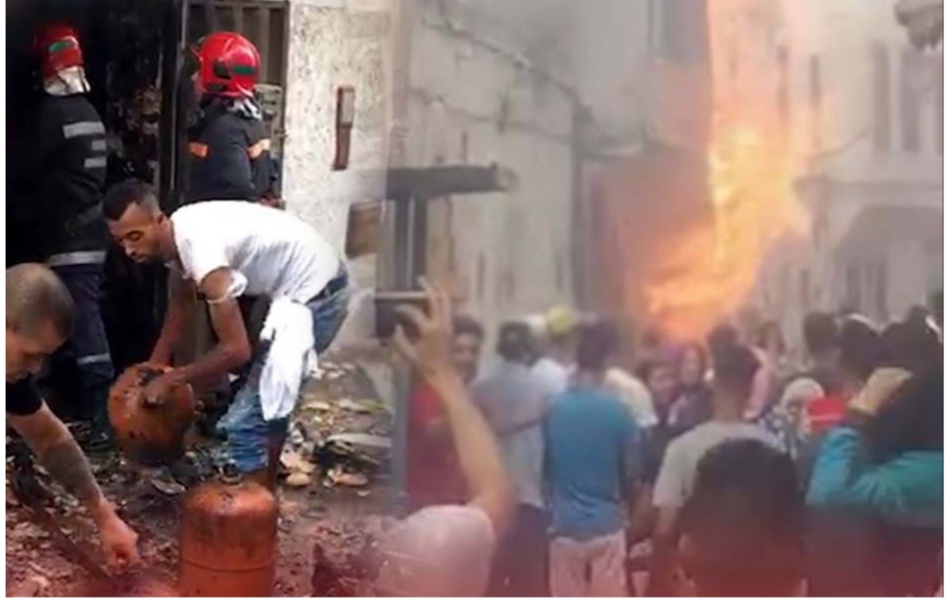 انفجار مدوٍّ يهز زنقة العرائش بالبيضاء انفجار مدوٍّ يهز زنقة العرائش بالبيضاء