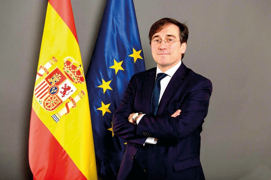 اجتماع بتقنية التناظر الرقمي بين رئيس الديبلوماسية الإسبانية ونظيره المغربي اجتماع بتقنية التناظر الرقمي بين رئيس الديبلوماسية الإسبانية ونظيره المغربي