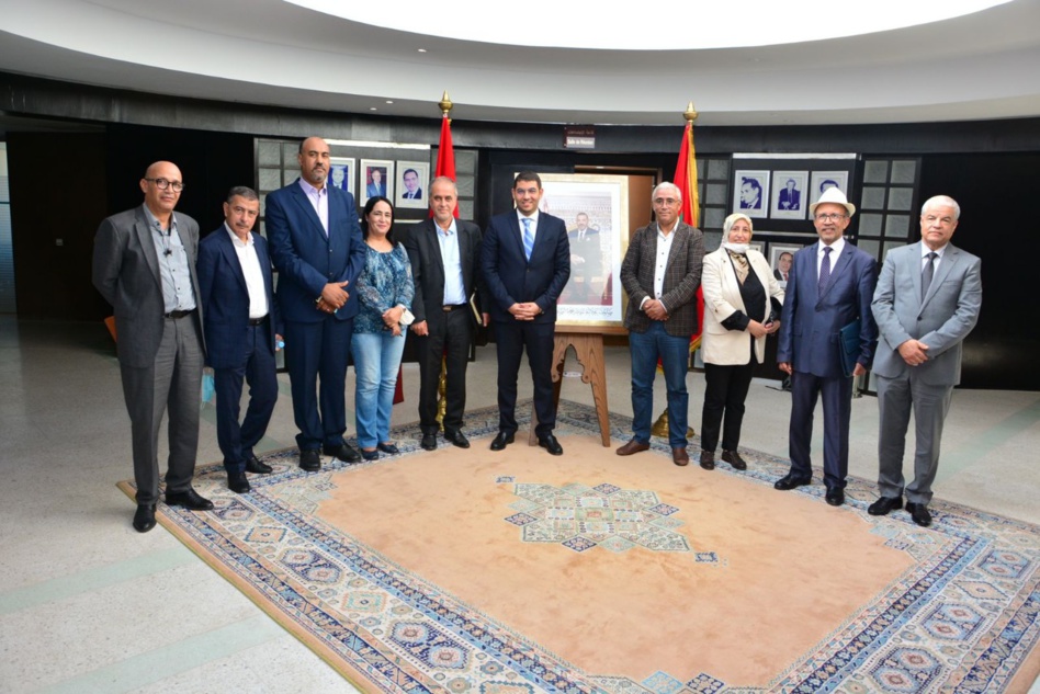 النقابة الوطنية للصحافة المغربية في ضيافة الوزير بنسعيد النقابة الوطنية للصحافة المغربية في ضيافة الوزير بنسعيد