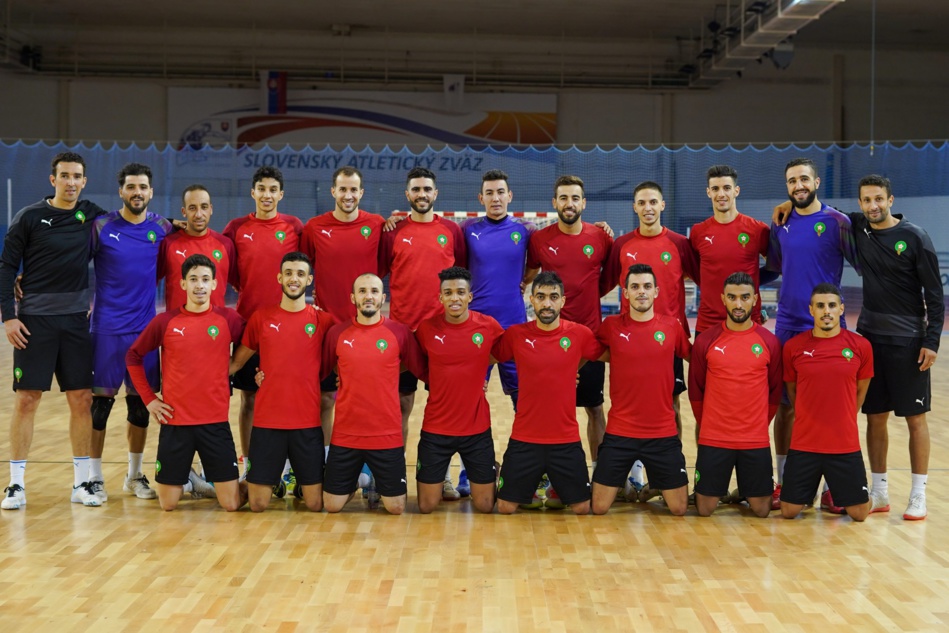 لائحة المنتخب الوطني للفوتصال لموقعة البرازيل