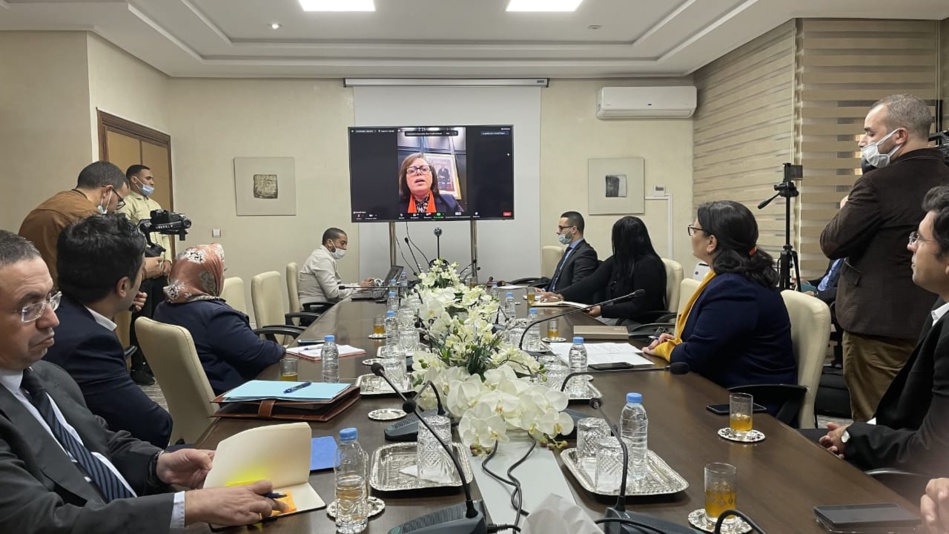 وزيرة التضامن تؤطر حملة تحسيسية حول العنف ضد النساء والفتيات وزيرة التضامن تؤطر حملة تحسيسية حول العنف ضد النساء والفتيات