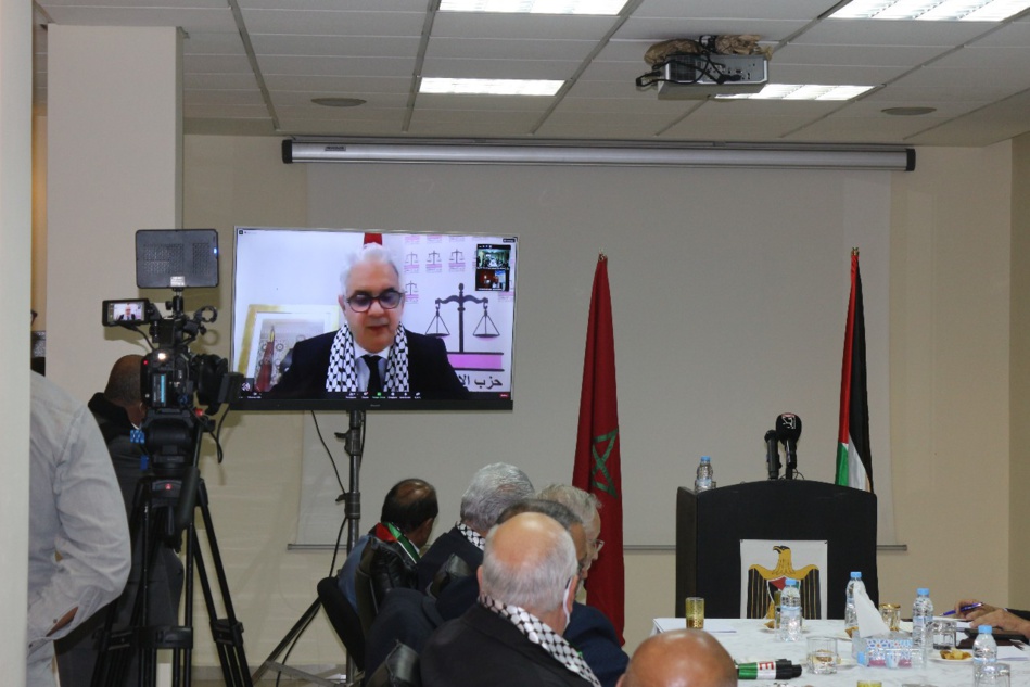 الأمين العام لحزب الاستقلال يشيد بدور جلالة الملك في حماية حقوق الفلسطينيين