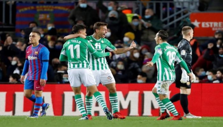 بيتيس يلدغ برشلونة في كامب نو ويذيق تشافي خسارته الأولى بيتيس يلدغ برشلونة في كامب نو ويذيق تشافي خسارته الأولى