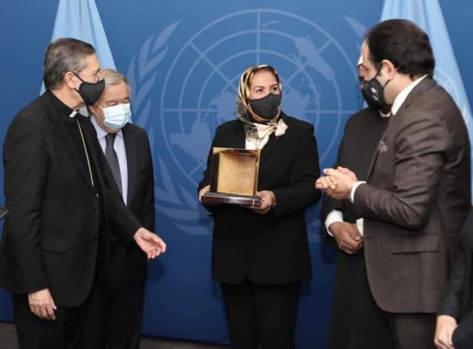 المغربية " لطيفة بن زياتن" تتوج بجائزة زايد للأخوة الإنسانية المغربية " لطيفة بن زياتن" تتوج بجائزة زايد للأخوة الإنسانية