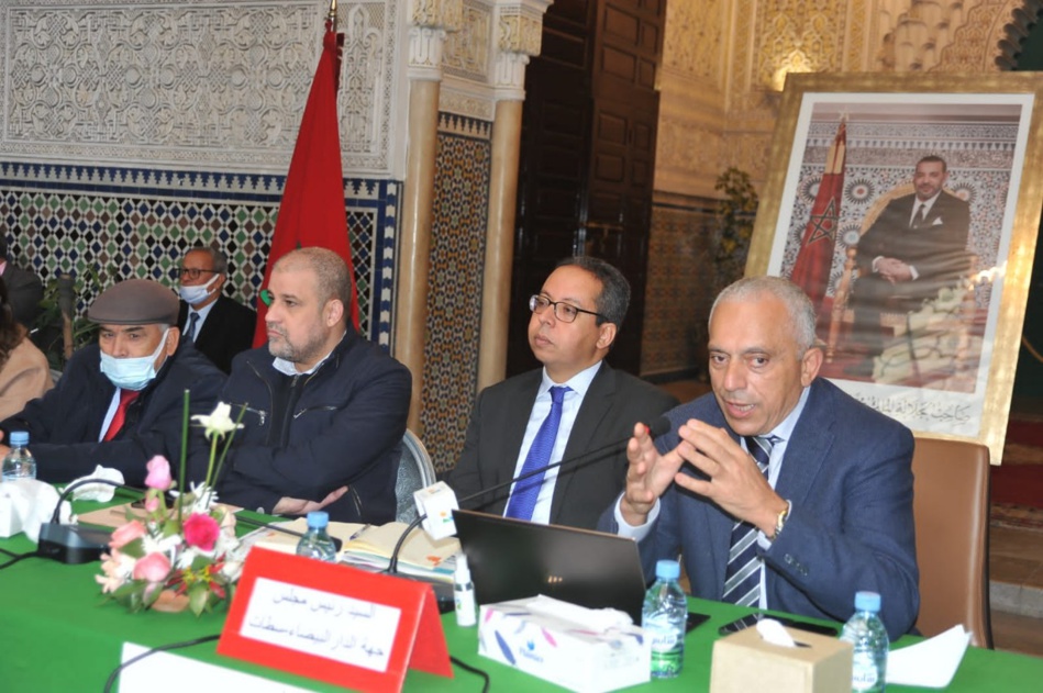 مجلس جهة الدار البيضاء سطات يقدم الخطوط العريضة لملامح التصميم لإعداد التراب للجهة مجلس جهة الدار البيضاء سطات يقدم الخطوط العريضة لملامح التصميم لإعداد التراب للجهة