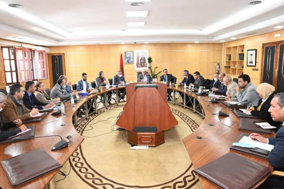 الجامعة الوطنية لموظفي التعليم العالي والأحياء الجامعية تعقد لقاء مع الميراوي الجامعة الوطنية لموظفي التعليم العالي والأحياء الجامعية تعقد لقاء مع الميراوي